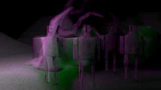 Blender cycles 1 shader npr volumetric test