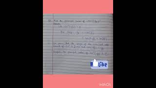 Inverse Trigonometric Functions Ncert Ex 2.1 Q.no 6-10 #successinmaths#class12 #maths