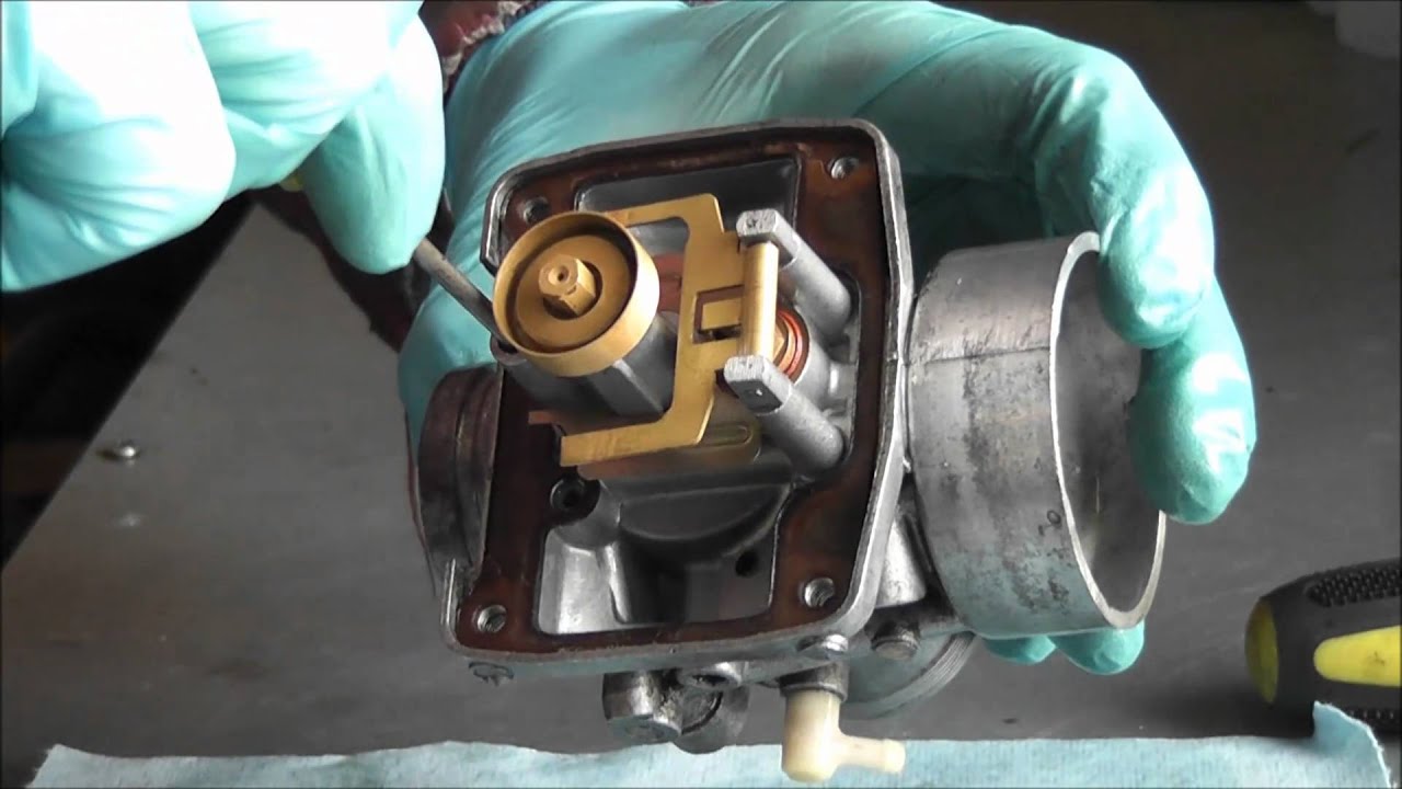 Nettoyage et assemblage carburateur-partie 2 - YouTube