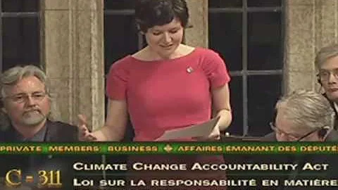 NDP: Megan Leslie - Climate Change Accountability Act debate in the House