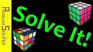 How To Solve The 3X3X3 Rubiks Cube Easy And Fast