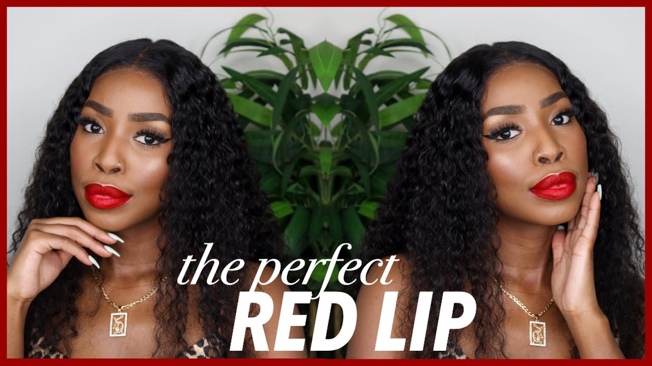GRWM: FULL COVERAGE & LONG LASTING SUMMER BASE + MY PERFECT RED LIP! | ZeeXOnline