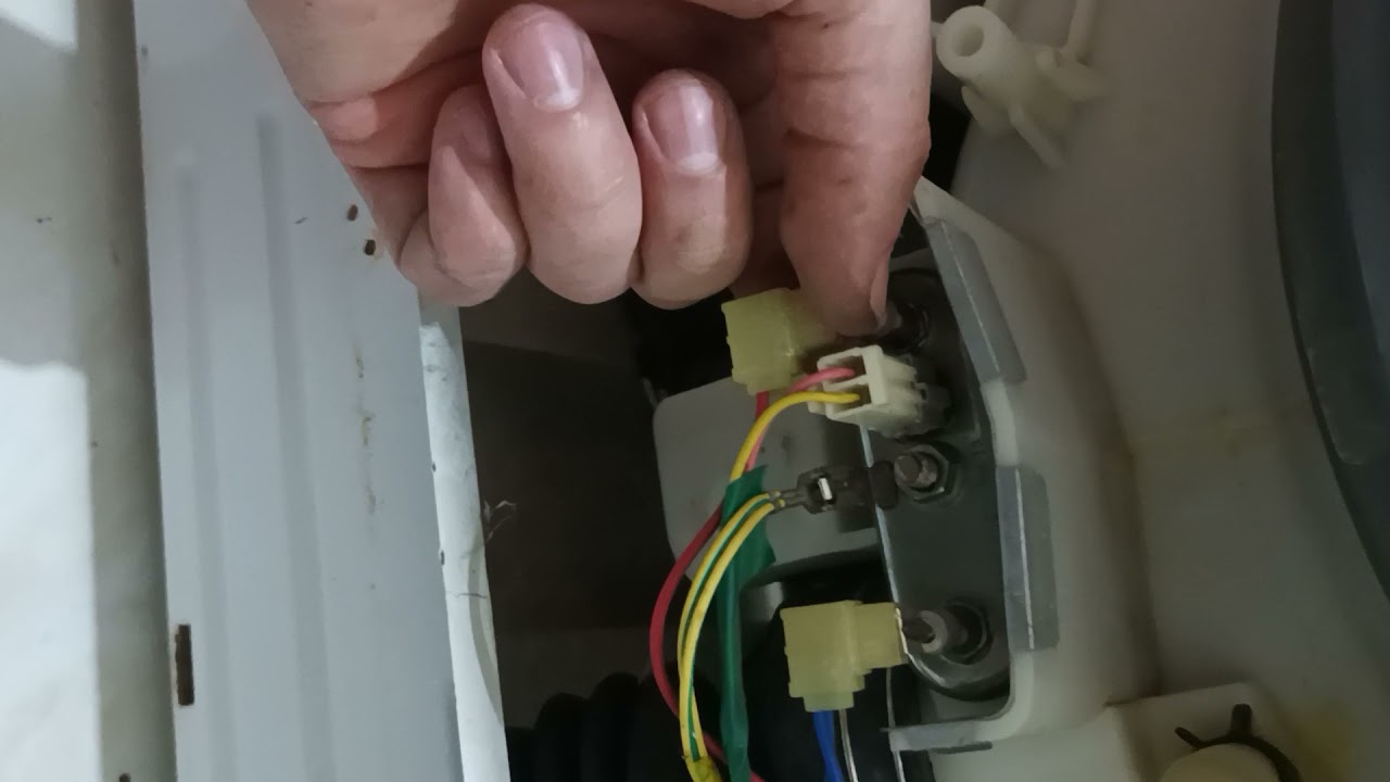 Замена амортизаторов в стиральной машине Samsung Fuzzy - YouTube