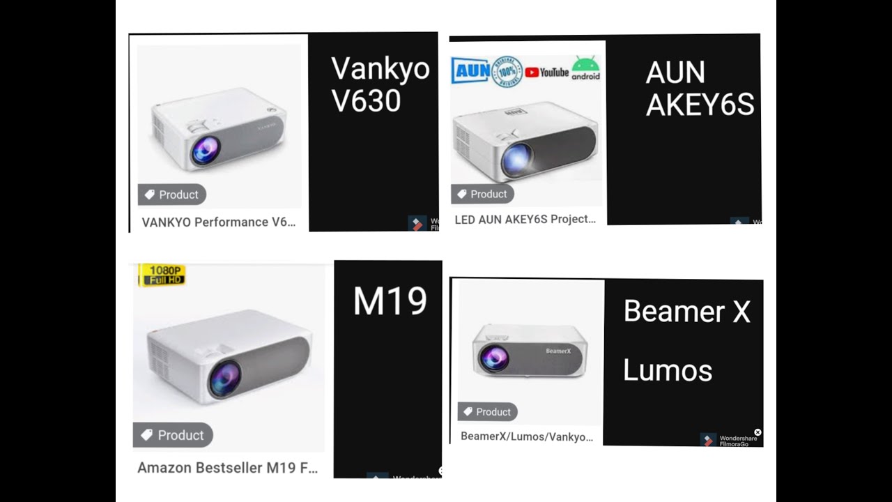 Part 1- VANKYO V630 / AUN AKEY6 / M19 / BEAMER X / LUMOS- Same model, different names- Review