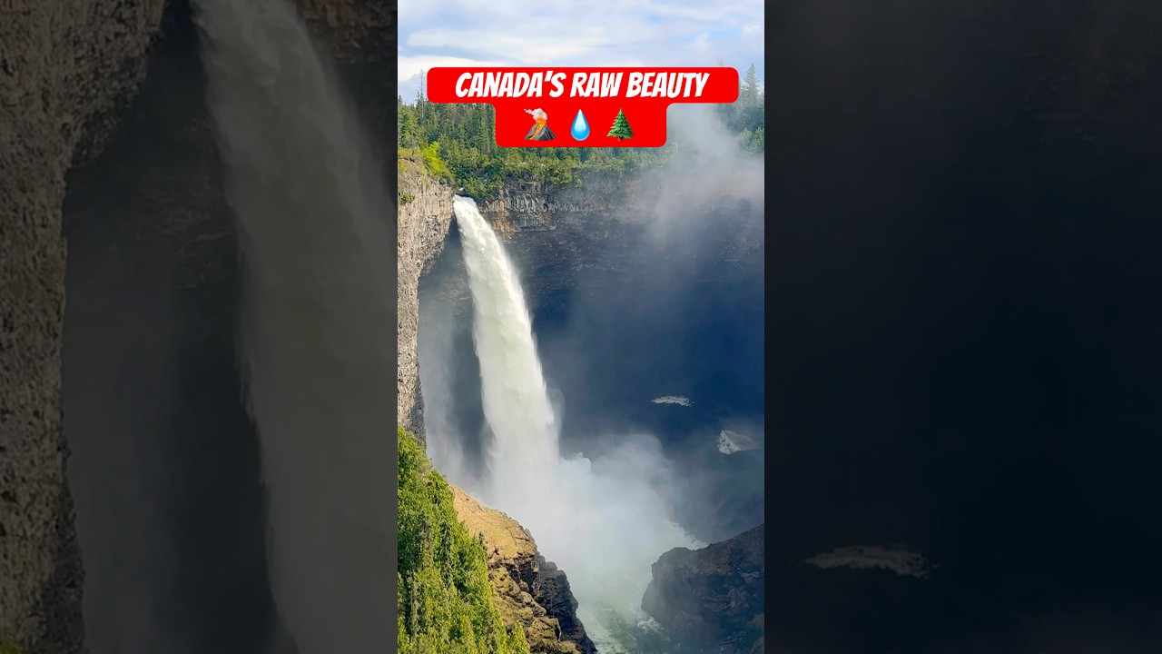 Volcanic Waterfall Vibes🌋💦⚡️