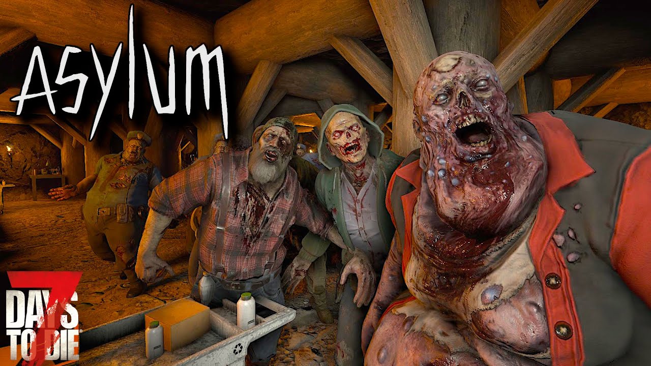 7 Days To Die - The Asylum - Risk vs REWARD!! (Ep18)