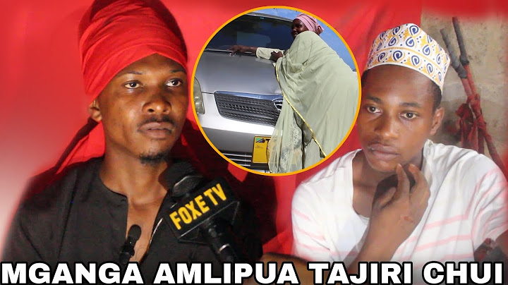 UKWELI WA MAMA ALIYEKATAA ZAWADI YA GARI AKISEMA NI JENEZA HUYU APA MGANGA WA MDOGO WAKE TAJIRI CHUI