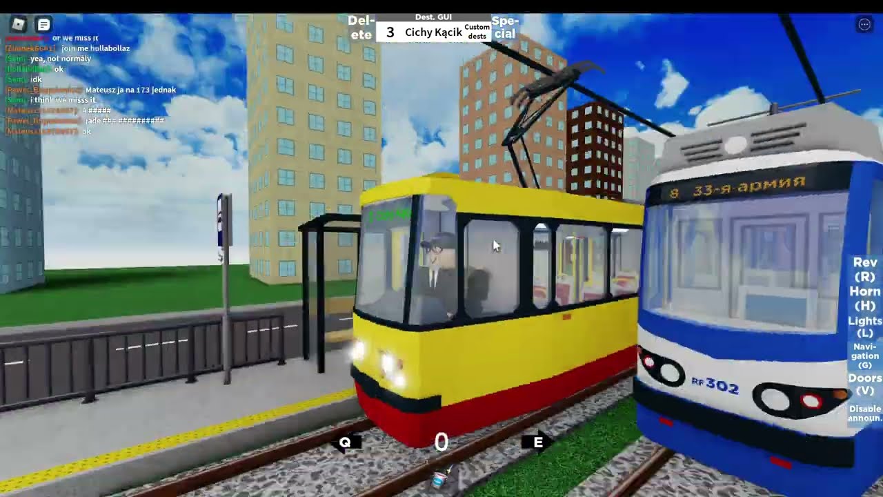 ROBLOX: Konstal 112N Linia 3 Kier. Cichy Kącik