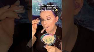 Makeup tutorial but using only those clips I wouldn’t show you🤷♀️#makeup #makeuptutorial #tutorial