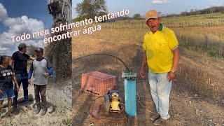 O Sofrimento Do Nordestino Para Encontrar Água Em Poços Artesianos