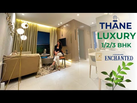 Runwal Enchanted Thane 1/2/3 BHK Tour at Kolshet | Review, Sample Flat & Price