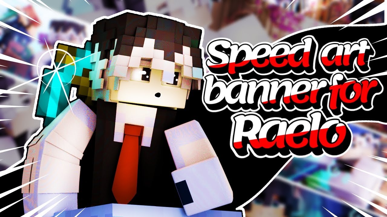 Speed Art Minecraft for @reo4141 my banner ; ) - YouTube