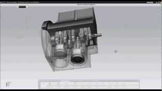 Boxer Motor Motion Simulation