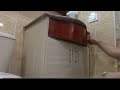 restauración de mueble baño con canto