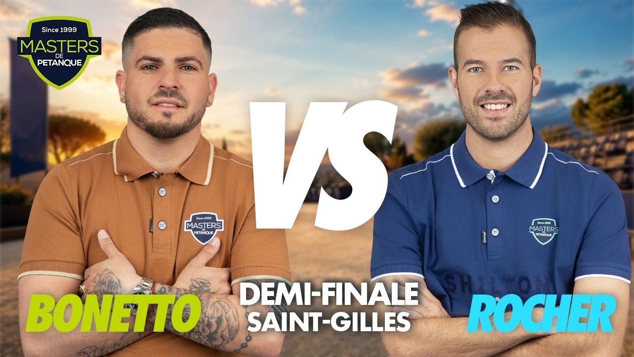 Miniature : MASTERS DE PÉTANQUE 2026 - L'incroyable demi-finale BONETTO vs ROCHER (Saint-Gilles-Croix-de-Vie)