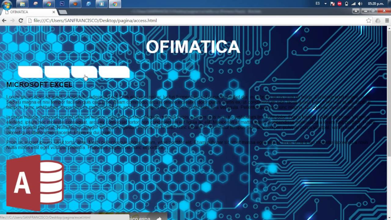 PAGINAS HTML CON BRACKETS Y CSS PARTE 2 - YouTube
