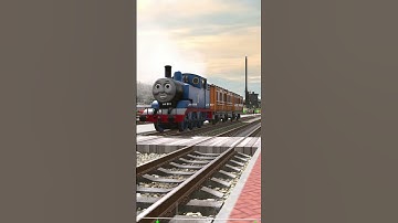 Thomas leaving the station