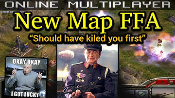 New Map (beta version 34) FFA - Nuke General - Pro Rules | C&C Generals Zero Hour | No Commentary