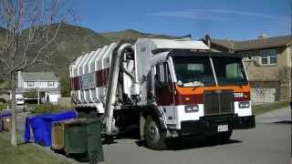 Burrtec Waste Garbage Truck Compilation