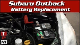 2013 Subaru Outback Battery Replacement - Group 25 Battery
