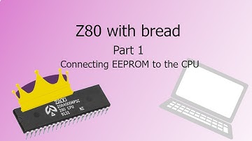 Building a Z80 based computer  -- Z80 with bread