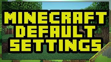 Default Options Mod 1.16.5/1.15.2/1.12.2 & How To Download and Install for Minecraft