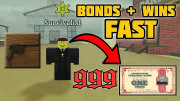 HOW TO GET BONDS AND WINS FAST SOLO IN DEAD RAILS (OP Survivalist Class) in ROBLOX