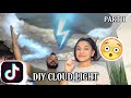 DIY ClOUD LIGHT CEILING | TikTok Cloud Light