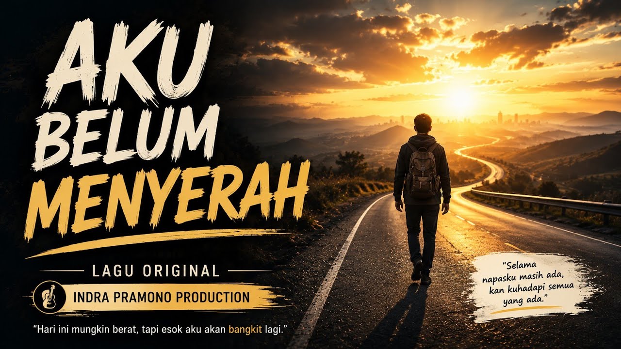 I HAVEN'T GIVEN UP YET | An Original Indonesian Song About Life's Struggles \u0026 Hope 🎸