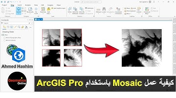 19 - كيفية عمل Mosaic باستخدام (ArcGIS Pro) # Ahmed Hashim