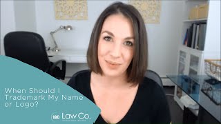 when should i trademark my name or logo? all up in yo business