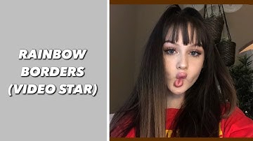 Rainbow Border | Video Star