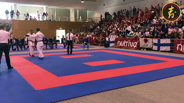 KSI19 Men Veterans40 Heavyweight Kumite Finals
