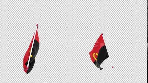 Flag Transition - Angola | Motion Graphics - Envato elements