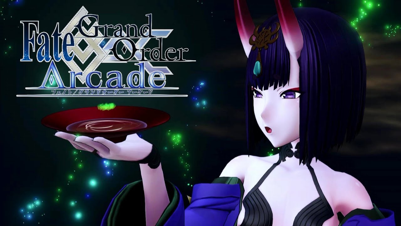 Fate Grand Order Arcade 酒呑童子参戦 全国対戦 Shuten Douji Newservant Fgoac Fgoアーケード Youtube