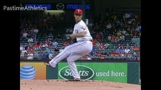 Yu Darvish Pitching Mechanics SLIDER Slow Motion Baseball Throw Texas Rangers Japan MLB WBC