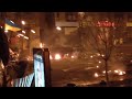БТРи спалахнули. 18 лютого 2014, Хрещатик, Київ