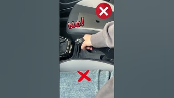 Pressing the handbrake release button may cause incomplete braking#car #cardriving #driving#tips