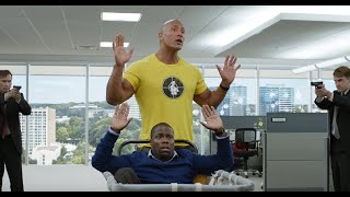 Kevin Hart and Dwayne Johnson jumped out of a window in Central Intelligence (2016)