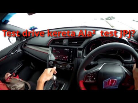Test Drive Civic Type R FK8 vs. Perodua Myvi 😝  Memang 