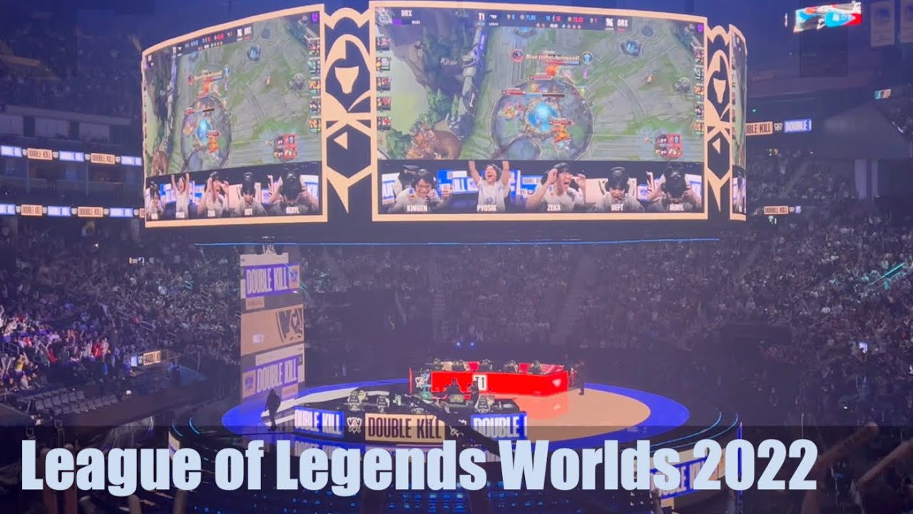 League of Legends World Championship 2022 in San Francisco - YouTube
