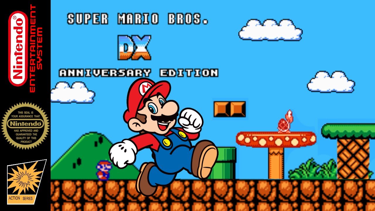 video Super Mario Bros. DX Anniversary Edition
