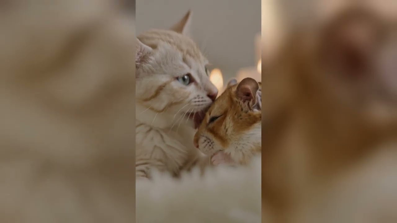 Adorable Sleepy Kittens: Tender Cuddles and Peaceful Naps 😻💤