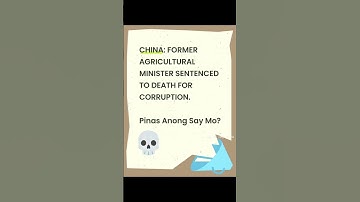 Death Penalty for Corrupt Officials