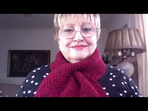 Crochet Valentine's Scarf - YouTube