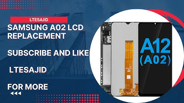 Samsung A02 Cracked Screen Replacement | Rebuild Destroyed Phone |Galaxy A02 Display Change