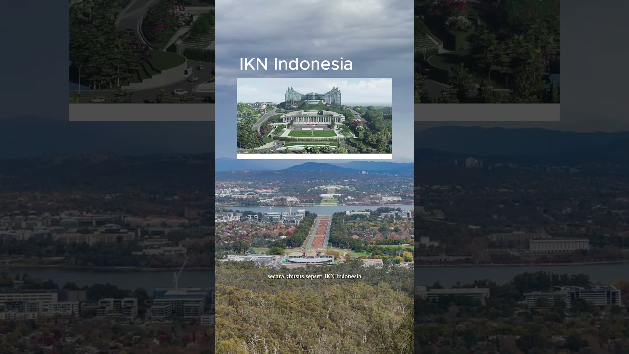 Penampakan kota hantu di Australia 😰😱 #australia #canberra