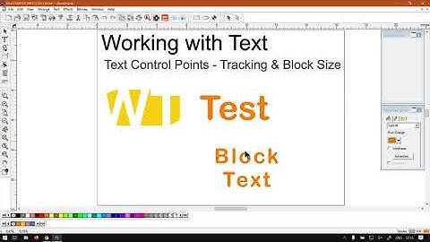 SAi FlexiSTARTER 19 Tracking and Block Size Via (CP) (Part 14) Text Tool Mini-Series