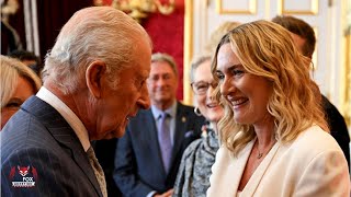 Kate Winslet Details Meeting King Charles Iii While Wearing A Transparent Lace Outfit