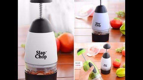 Dụng cụ thái, băm rau củ, dập tỏi đa năng Slap Chop 5 trong 15.0